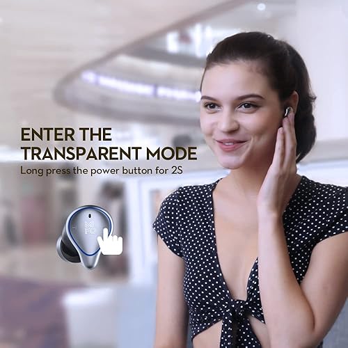 Miniatura 3 de MIFO O5 Plus Gen 2 Versión actualizada 2022 auriculares inalámbricos Bluetooth 5.0 con funda de carga de 2600 mAh, auriculares inalámbricos de