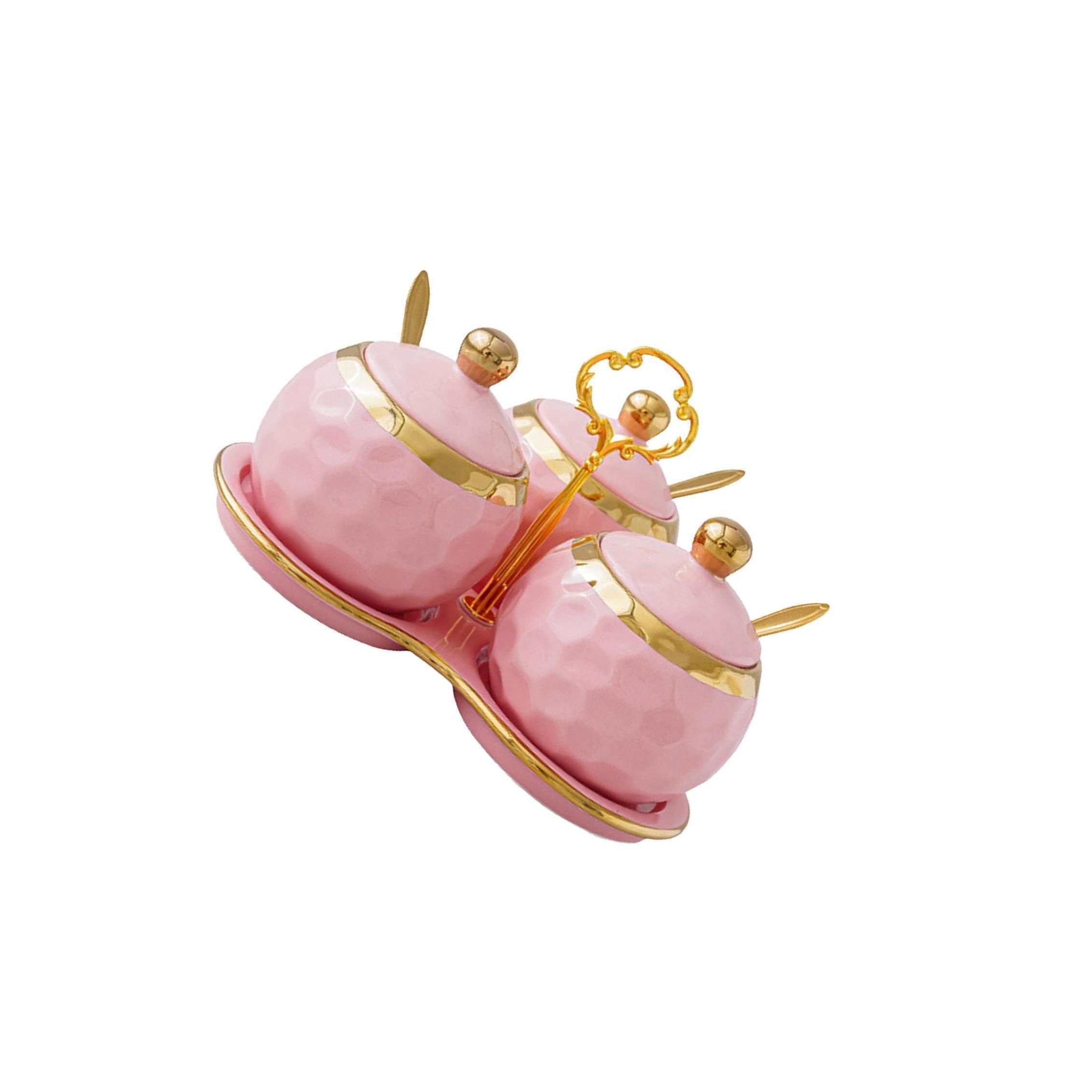 Tarro para condimentos de encimera de cocina. Práctico juego de tarros para condimentos con tapas y cucharas. Añada elegancia a su cocina. Tarros