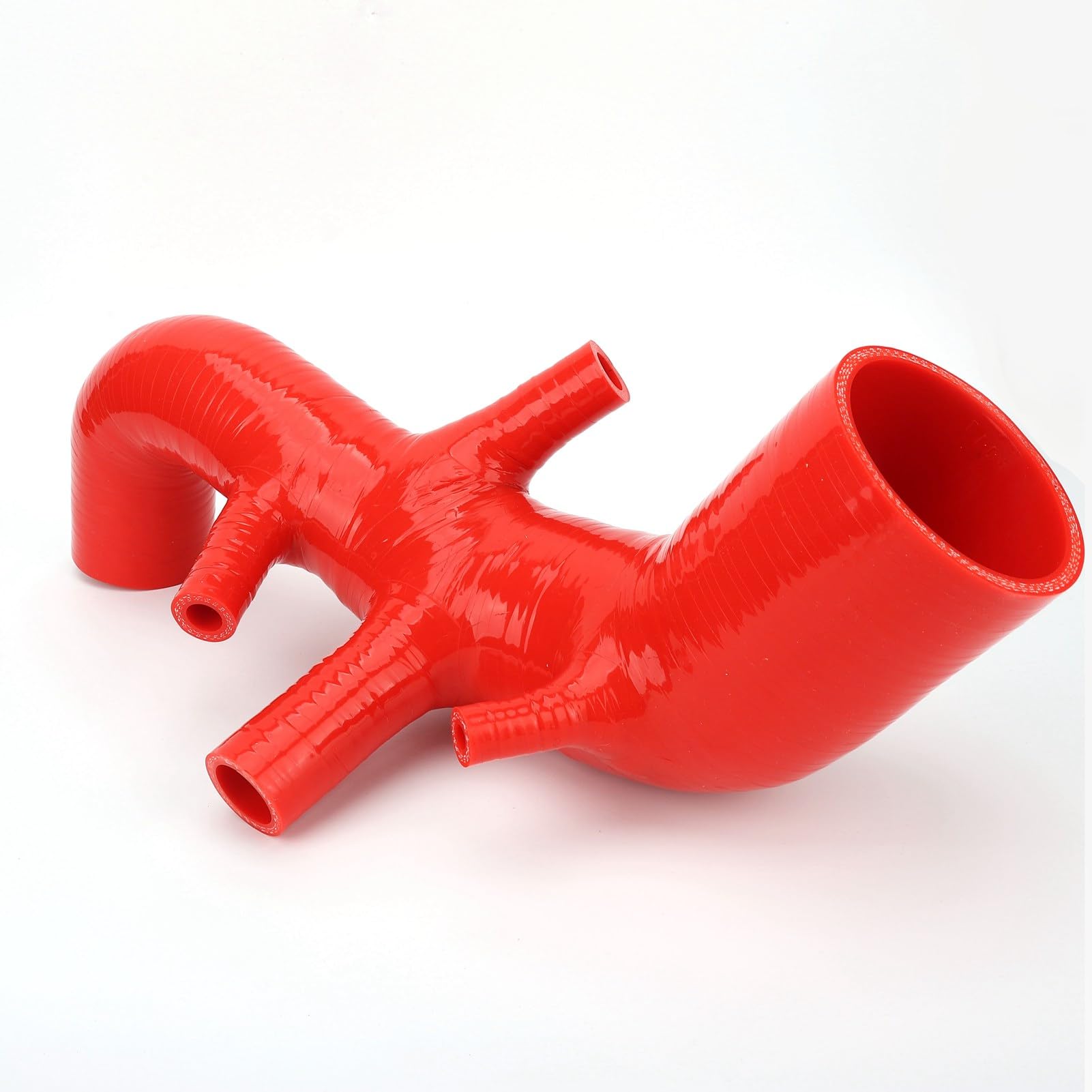 Tubo di Aspirazione in Silicone, Progettato per un Maggiore Flusso d'aria, Ricambio per SEAT R 1.8T BAM, Montaggio Diretto per Modelli 8L e TT 8N (rosso)