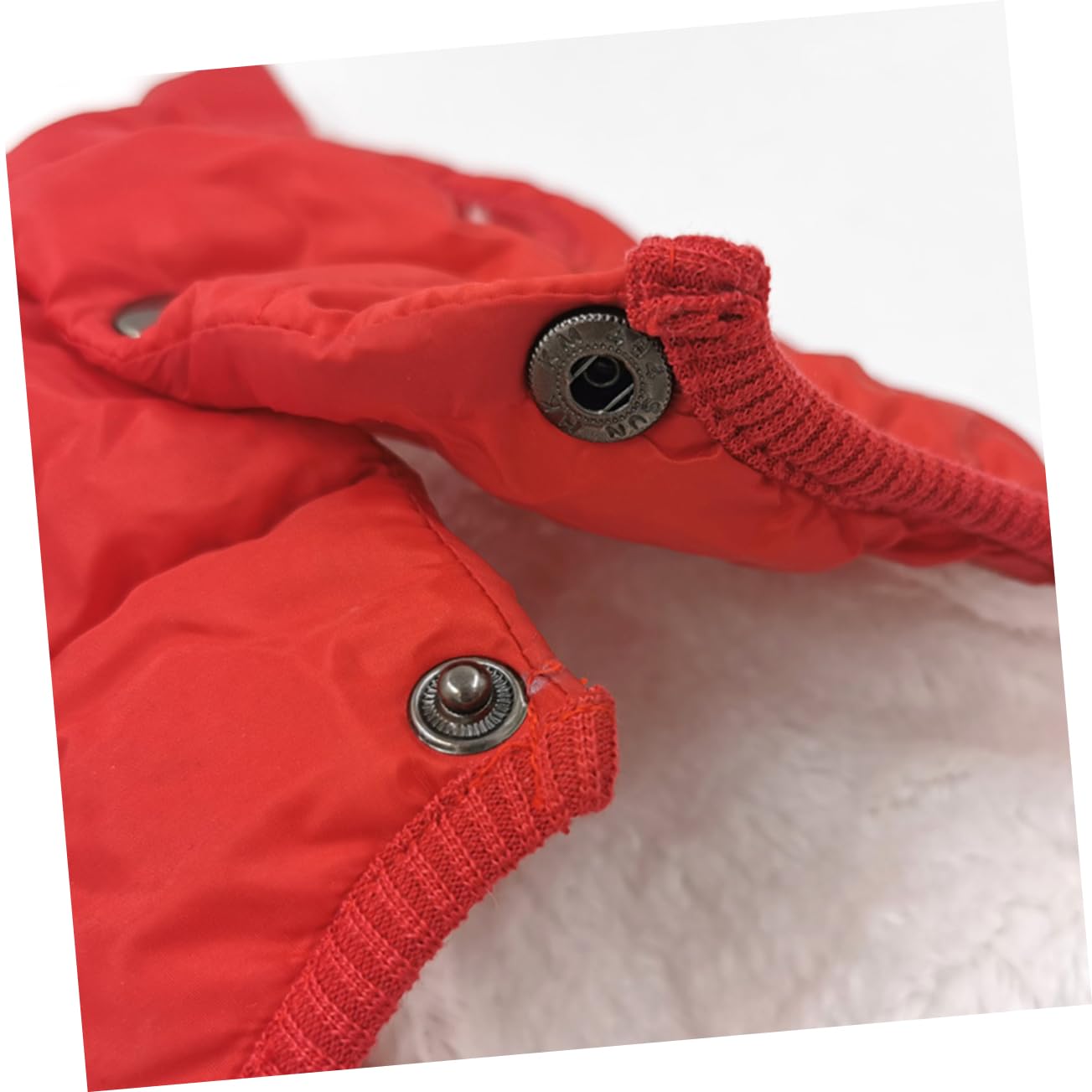 Beavorty 3pièces Gilet pour Chien Hiver Isolante Et Chaude pour Animaux De Compagnie Vêtement Et Hiver pour Chiens Rouge XS