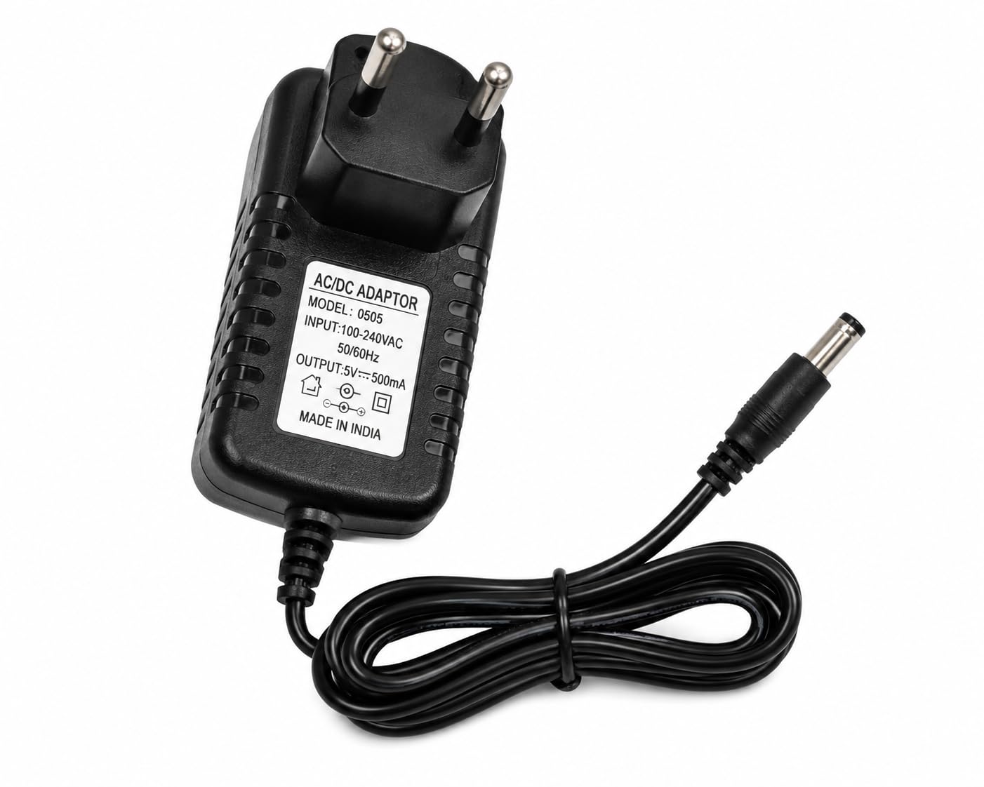 5V 500mA AC DC Power Adapter Charger with DC Pin | Input 100-240V AC | Compatible with Bluetooth Speakers, MP3 Players, Set Top Box, Modem, Digital Kitchen Scale, LED Strip Lights & More-image-49