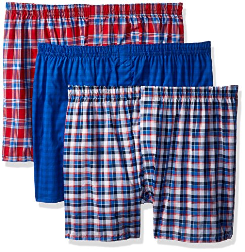 Hanes Red Label Men's ComfortBlend Woven Boxers