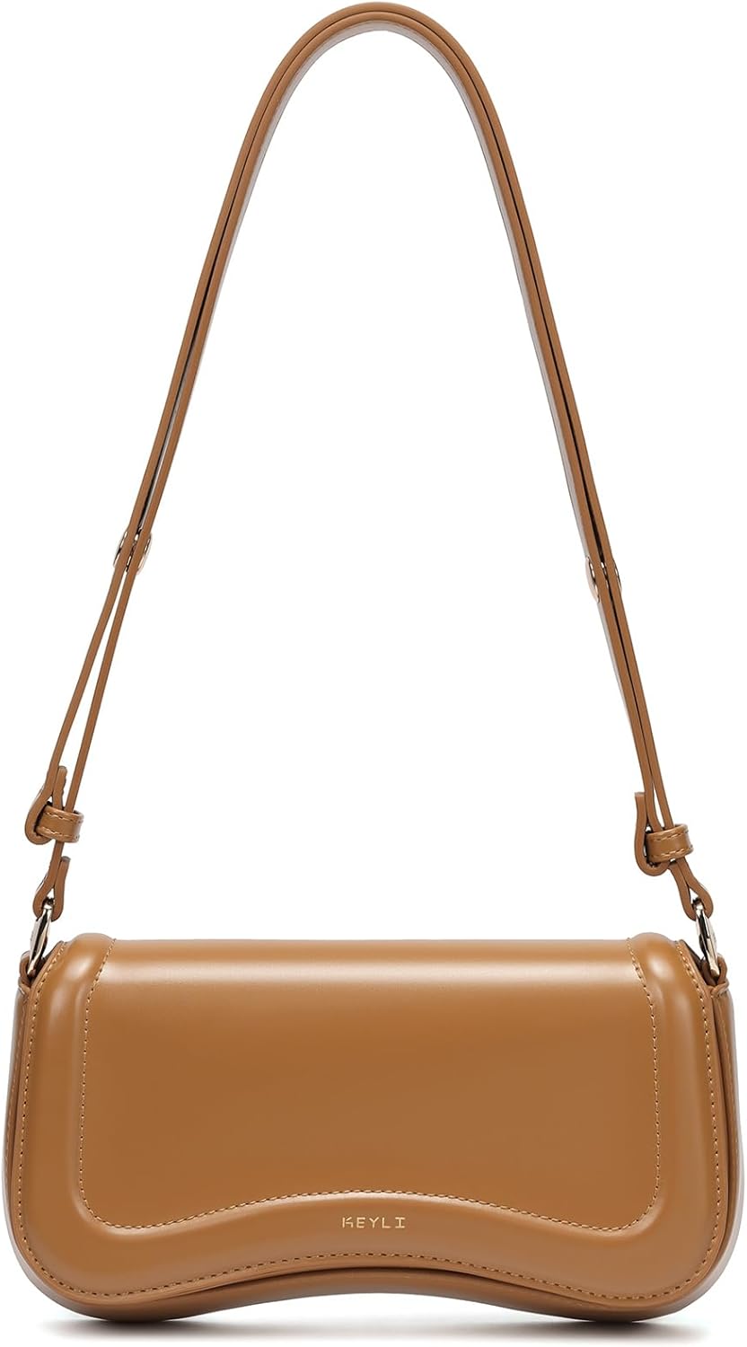 Keyli Shoulder Bag for women Trendy Crossbody Purse Waterproof Leather Small Handbags Clutch Tote Designer Bags | Small, Trendy, Waterproof, Leather, Designer Bags, Small