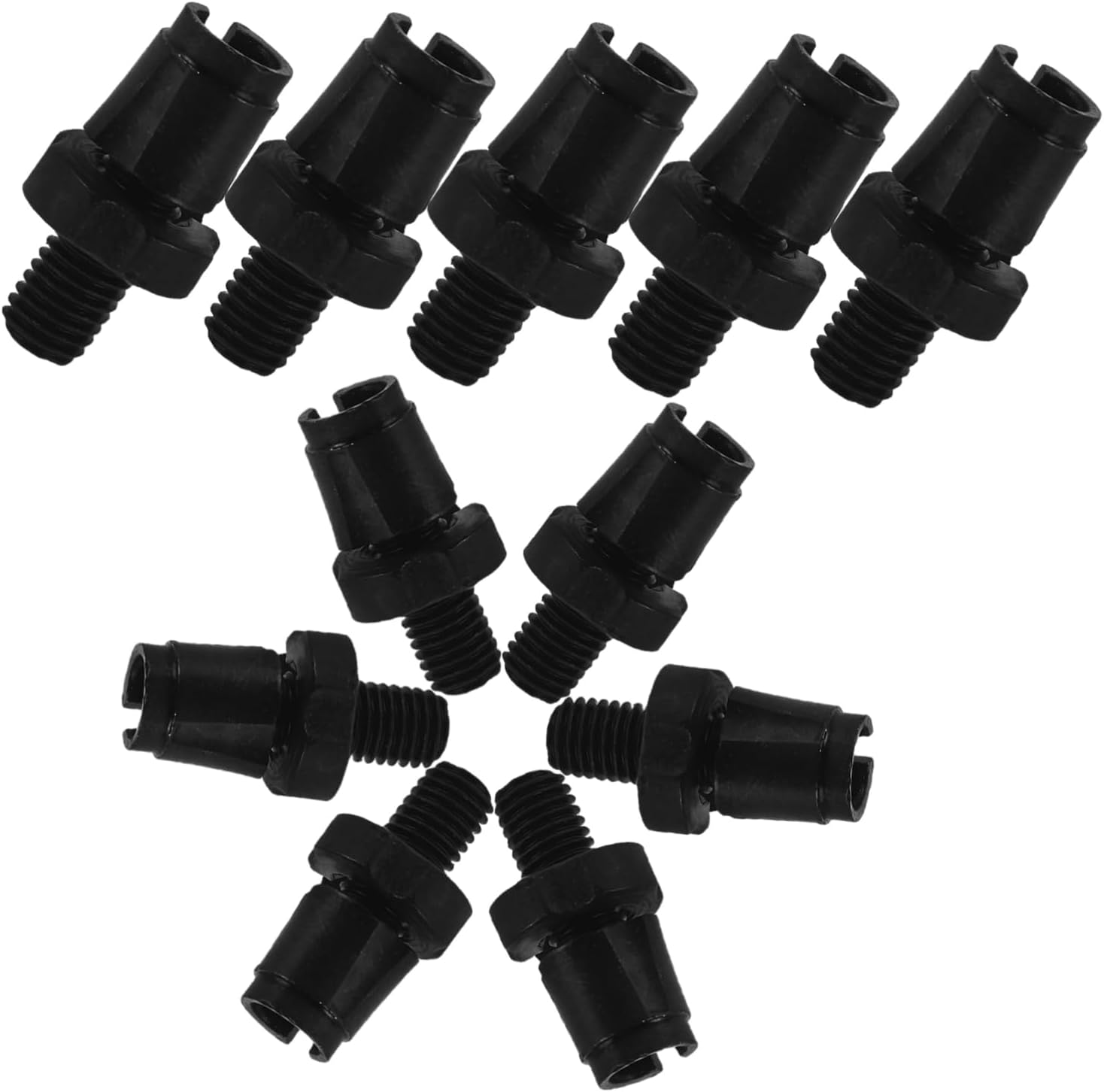 WOONEKY 15Pcs Aluminum Alloy Brake Lever Adjusting Screws for Mountain Road Bikes Durable Barrel Brake Accessories for Smooth Braking Performance and Easy Tension Adjustment