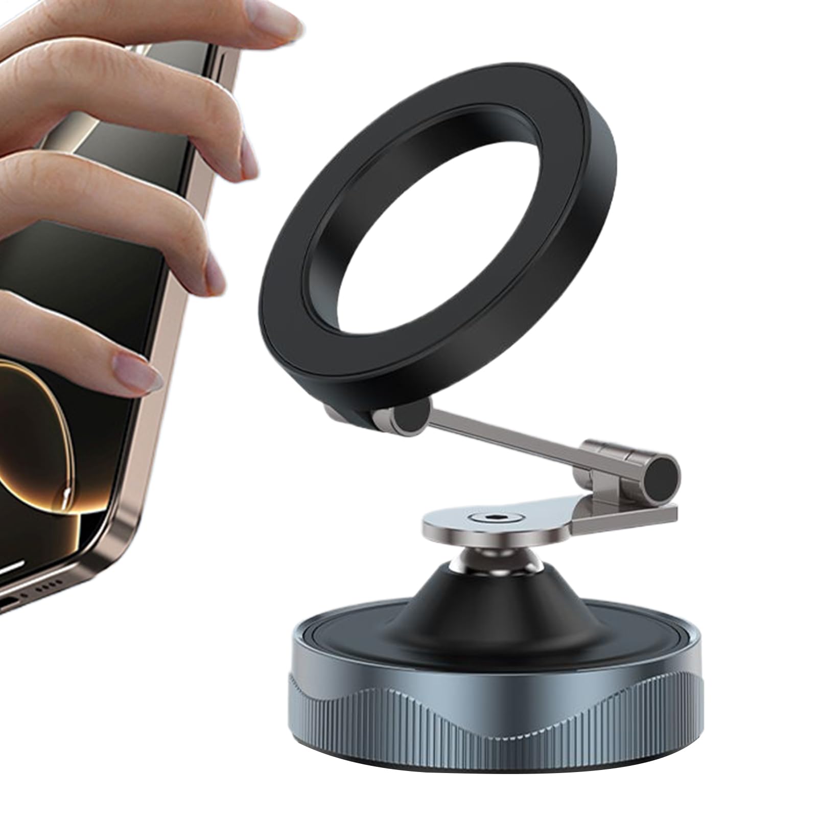 Soporte magnético para teléfono Bexdug con ventosa para coche y panel plegable 8