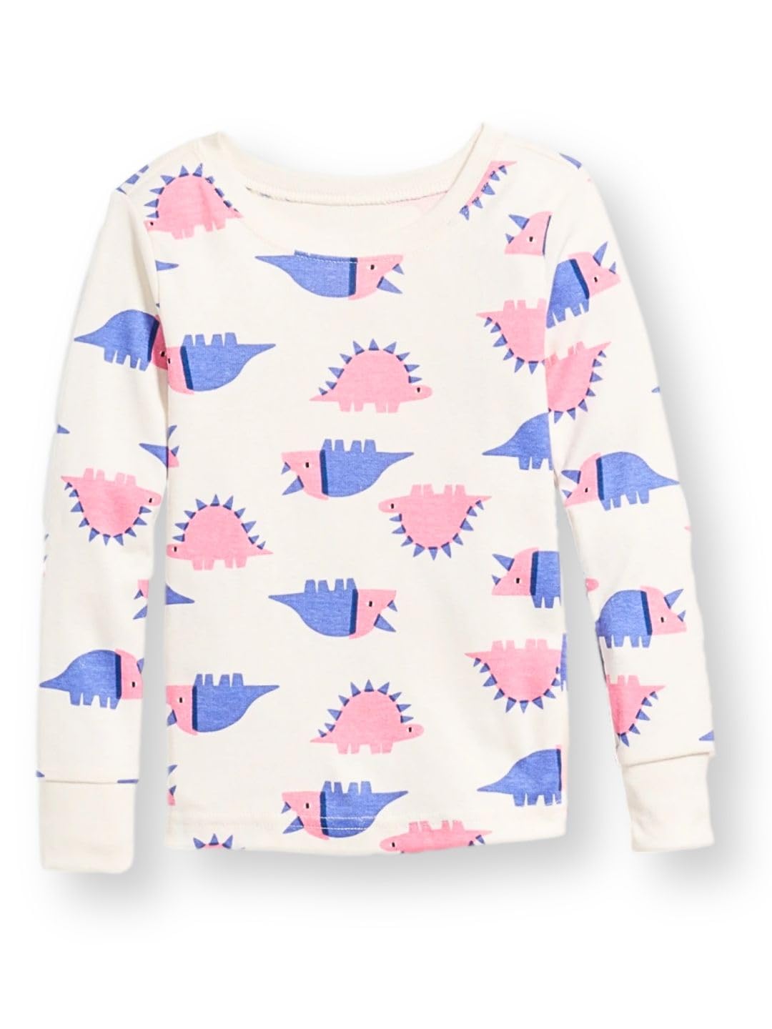 TuddyBuddy Baby Girl's 100% Organic Cotton Ribbed Long Sleeves Tops/T-Shirt (4 Years-5 Years, Pack of 5, Assorted) - Image 4 thumbnail