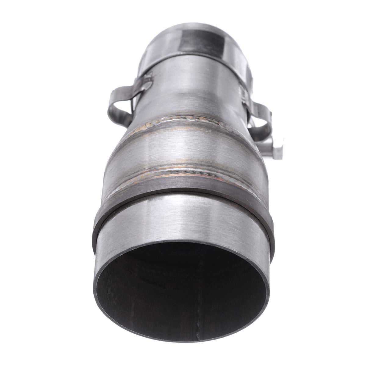 YONGYAO 51Mm A 35Mm Connettore Adattatore Marmitta Tubo di Scarico in Acciaio Moto Lucidato 2 "