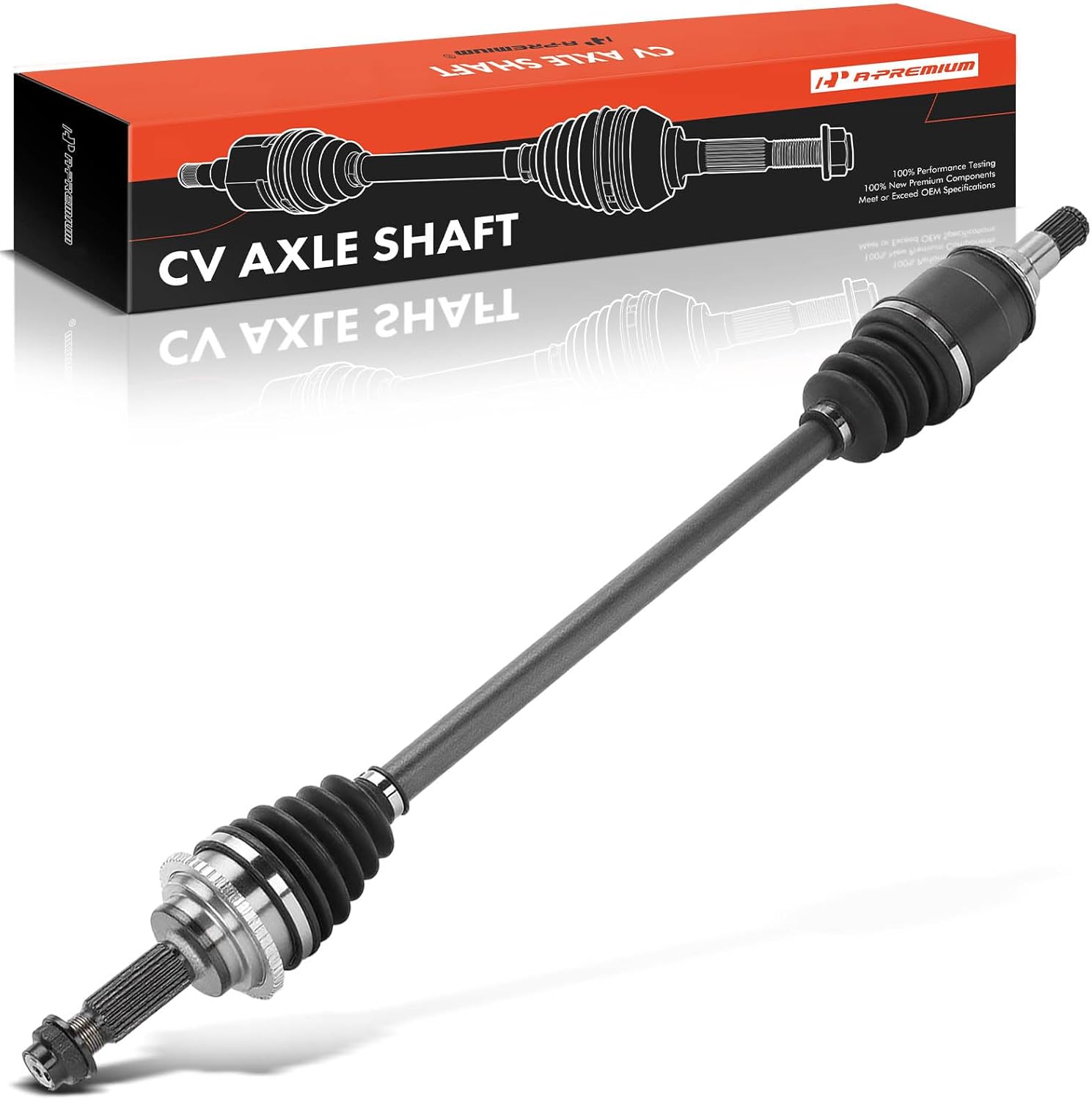 A-Premium CV Axle Shaft Assembly - Compatible with Toyota Venza 2009-2016, 2.7L 3.5L, AWD - Rear Right Passenger Side, Replace# 423400T010