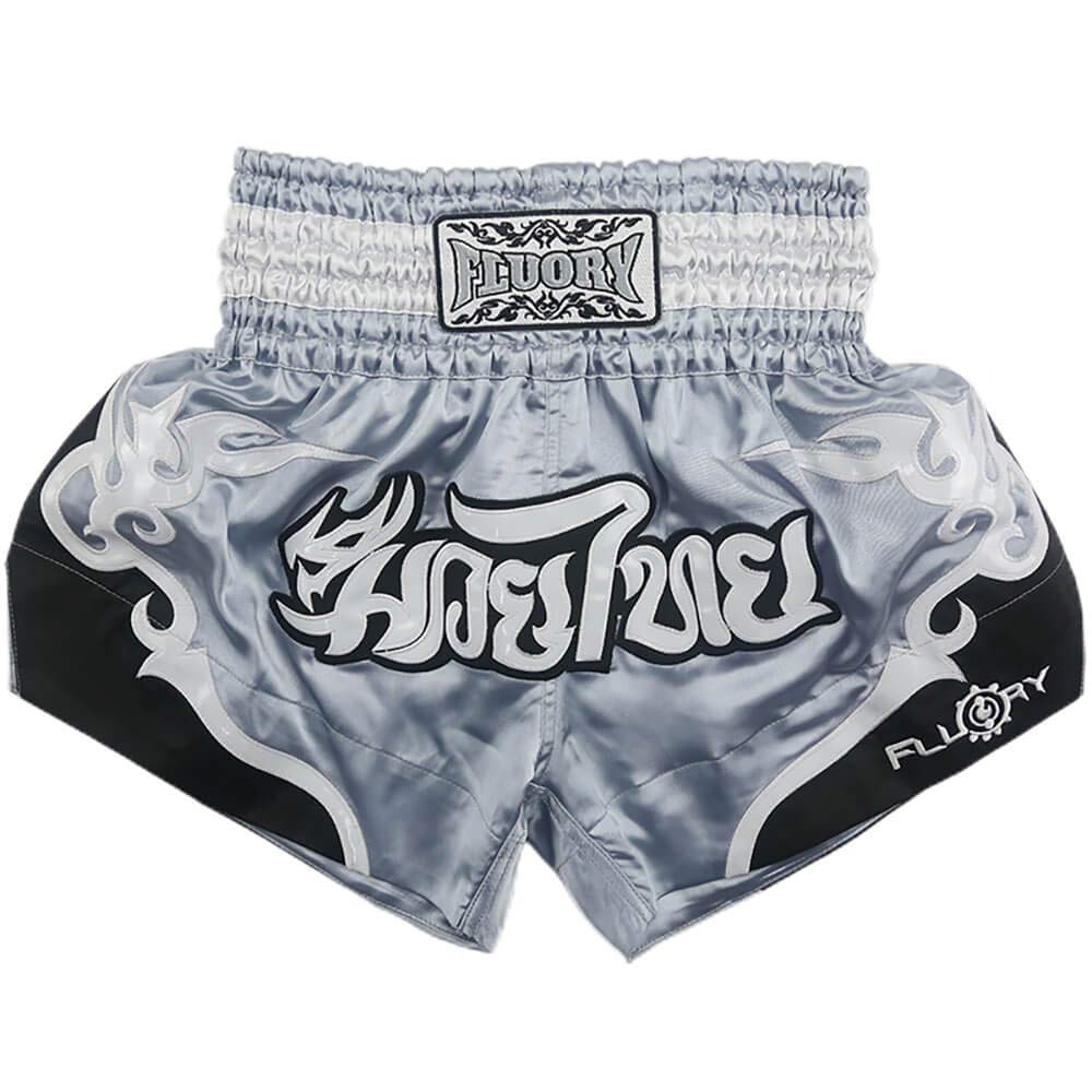 FLUORY Muay Thai Kampf-Shorts, MMA-Shorts, Kleidung, Training, Kfigkampf, Grappling, Kampfsport, Kickboxen, Shorts Kleidung
