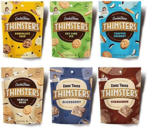 Thinsters Cookies Variety Pack, 4/5 Oz (Pack Of 6)