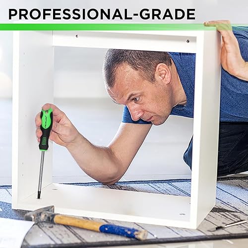 Miniatura 7 de SWANLAKE - Juego de 86 destornilladores magnéticos, incluye destornillador de precisión ranuradoPhillipsTorx, puntas de destornillador reemplazables