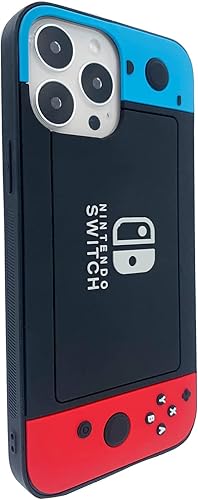 Funda compatible con iPhone 13 Pro Max para niños y hombres, controlador de videojuego 3D, tipo botón, personalizado, cuerpo completo, protección de