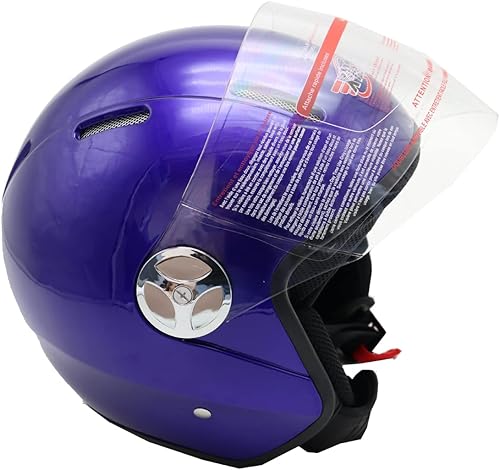Miniatura 2 de X-Pro Casco de motocicleta para adultos aprobado por DOT (M, azul 2022)