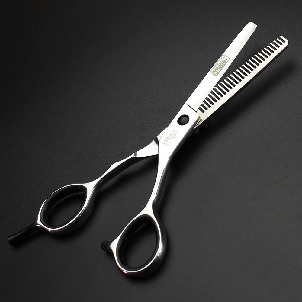 5.5 pulgadas Japón 440C tijeras de acero set salón estilista profesional de peluquería modelado de herramientas de peluquería