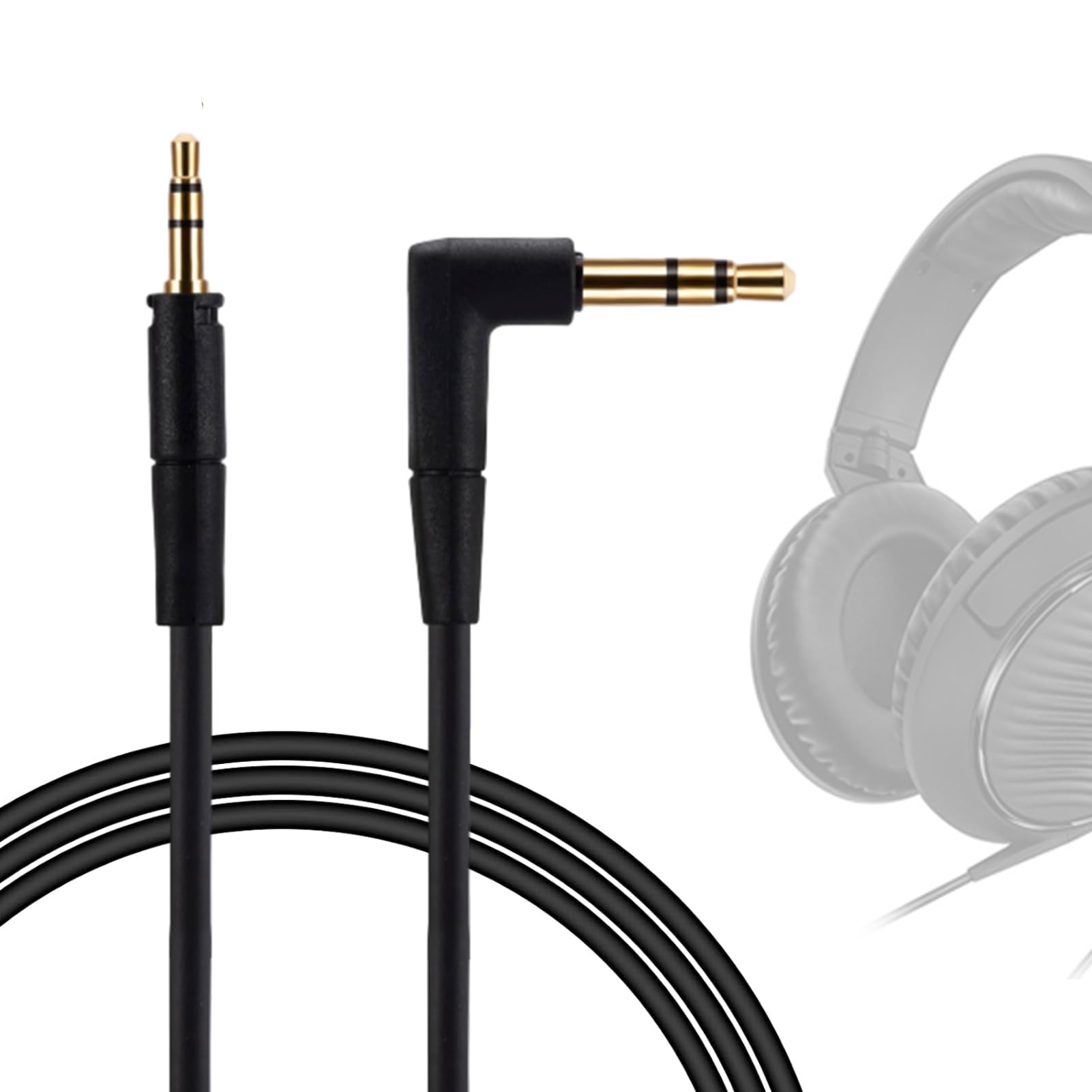 Zapasowy Kabel Audio do Słuchawek HD400S HD4.30 HD4.50BTNC Przewód 4,8 Stopy 2,5 Mm do 3,5 Mm