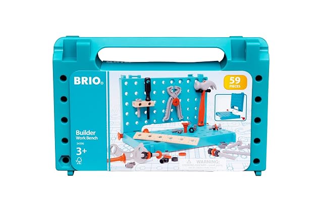 BRIO Builder - Banco de Trabajo Builder, Juego de construcción +3 años