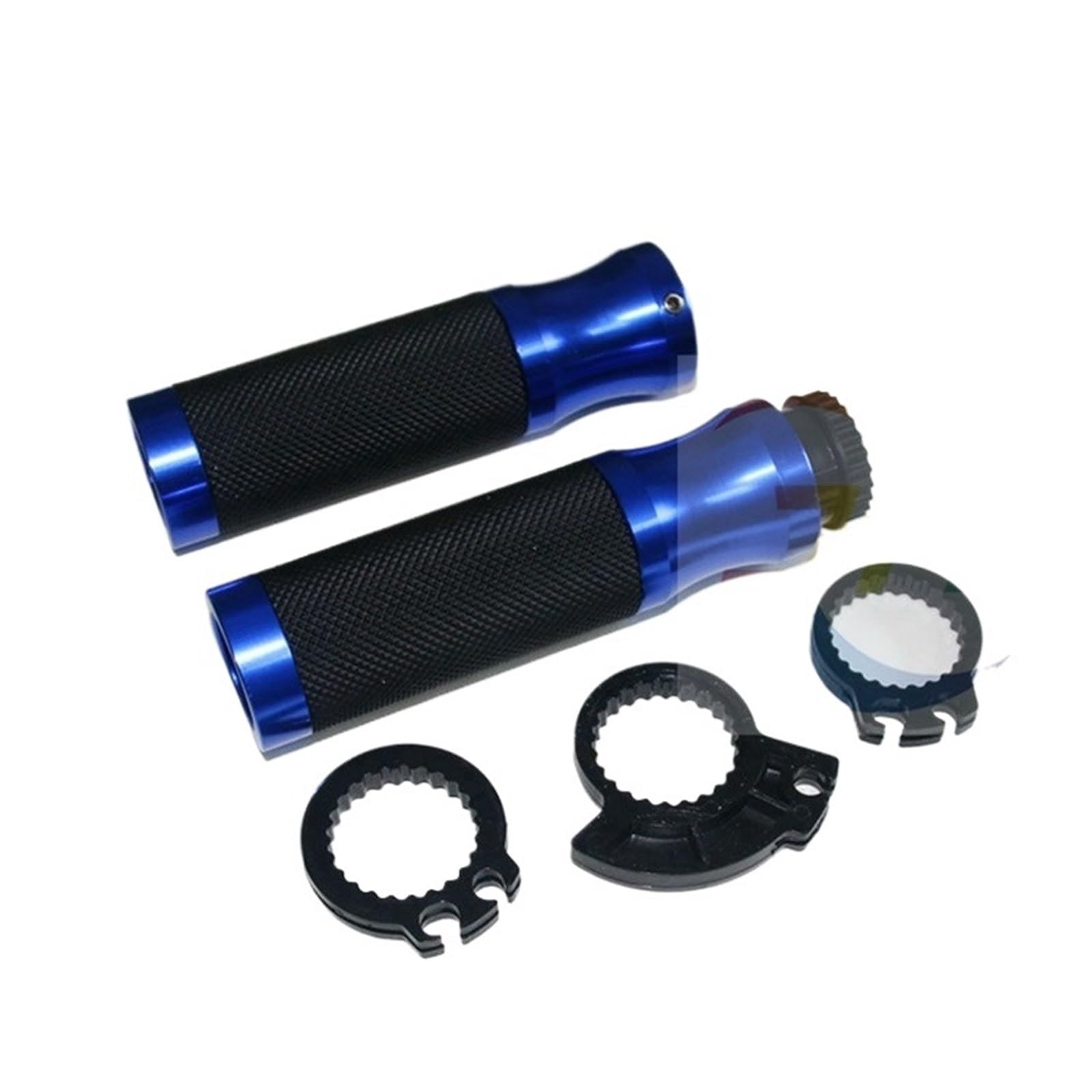 Manubrio Moto 7/8'' 22mm Manubrio Moto/MANOPOLE Universale In Pelle Alluminio Per Yam&aha Per Hon&da Per Kawas&aki Ni&nja Per SUZUKI Manopole manubrio