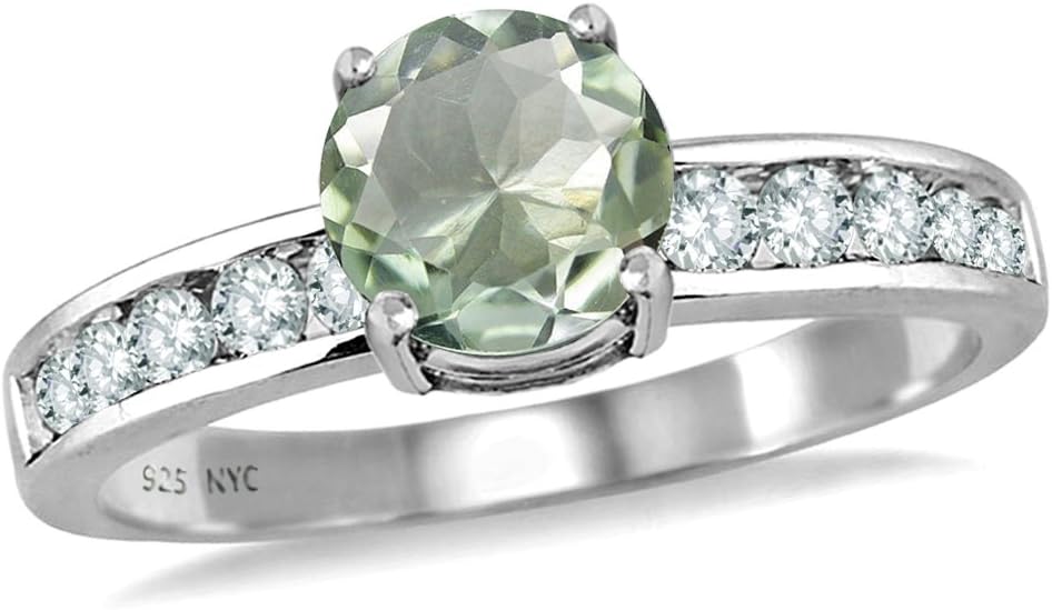 Star K Sterling Silver 7mm Round Promise Engagement Ring Band