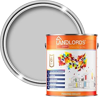 Landlords Weather Shield Slate Grey Smooth Masonry Paint | 1L in 30+ Colours | Storm Proof, Scrub Resistance | Weatherproof Technology Designed with Acrylic Resin for Ultimate Protection