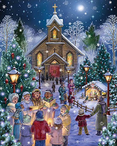 Vermont Christmas Company Midnight Mass Jigsaw Puzzle 1000 Piece