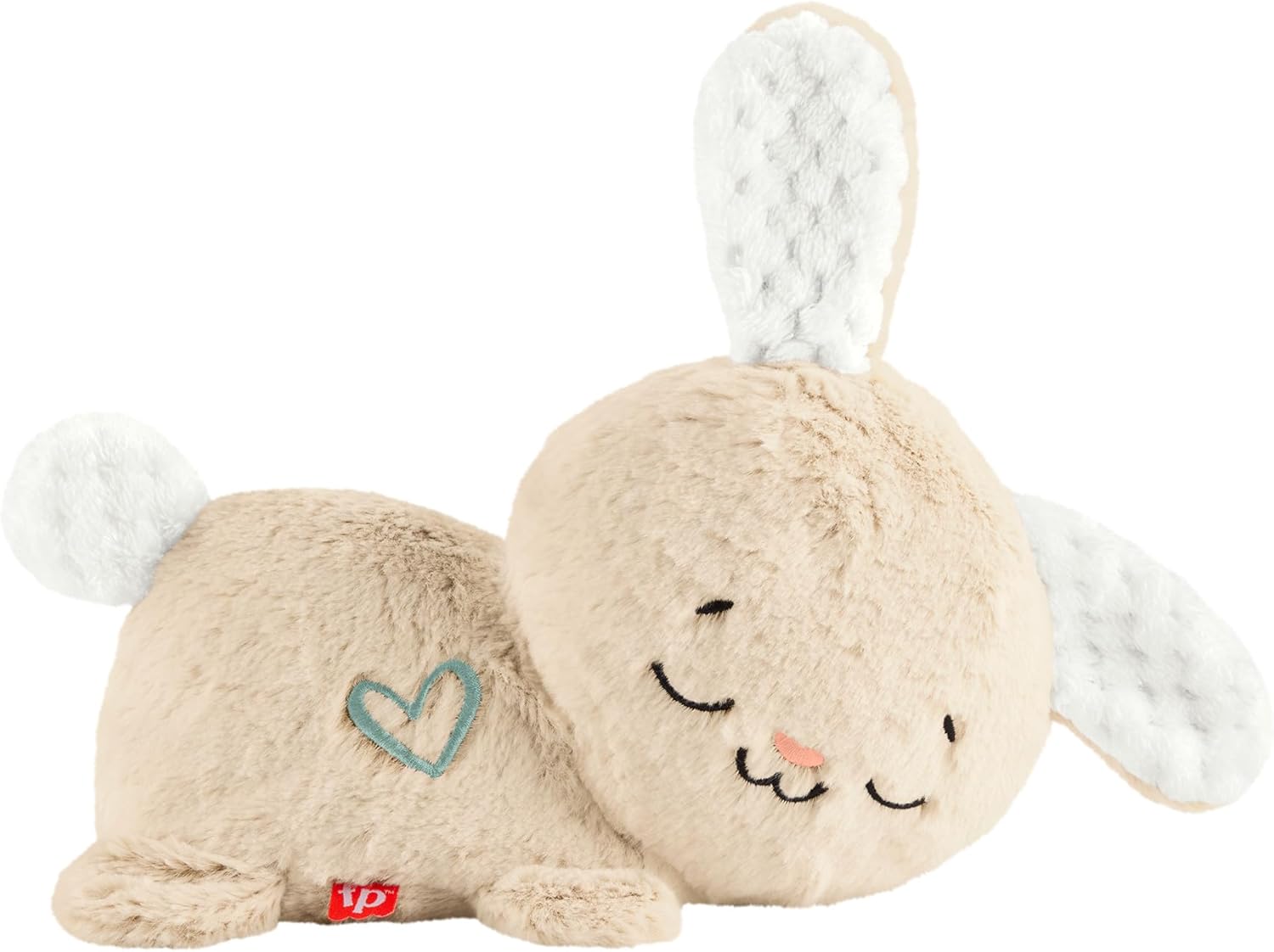 Fisher-Price Conejito Hora de Dormir, Peluche para bebés que ayuda a relajar y calmar al bebé con sus movimientos rítmicos, luces y música, juguete regalo para recién nacidos, HXG97