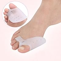 Vista 3 de Protector separador para diseño de alivio de juanetes grande con almohadilla de gel espaciador para Hallux Unisex cómodo transpirable