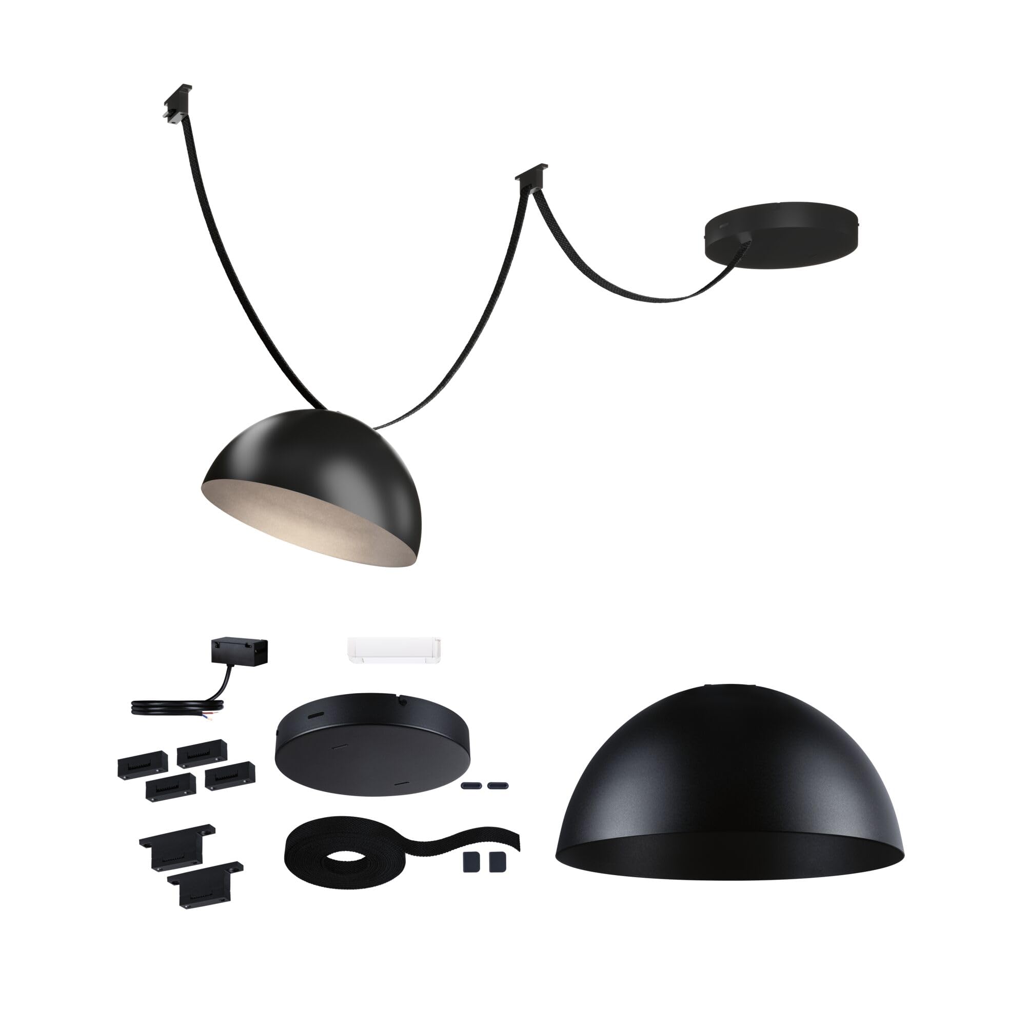 Paulmann 94633 ULine Gurt Bol Starterset 5m 12W Schwarz