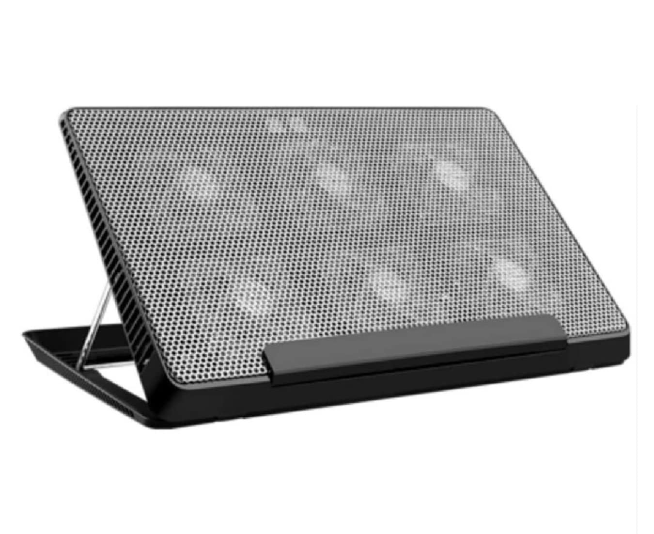 Chłodziarka Laptopa Podkładka Chłodząca Do Laptopa Mocna, Smukła, Cicha 6 Wentylatorów Przenośna Podstawka Pod Z Regulacją Wysokości Pasuje 12-17 Cali Stojak