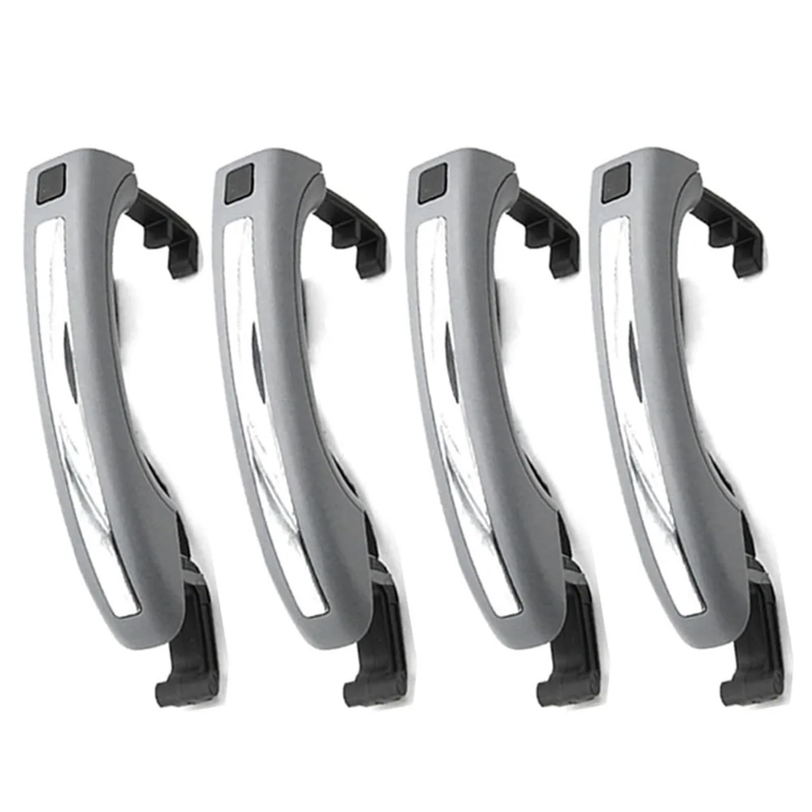 HILLAR Door Outer Handle for Q7 2007-2015 Smart Sensor Exterior Door Handle 4L0837205A 4L0837205B(Gray New)