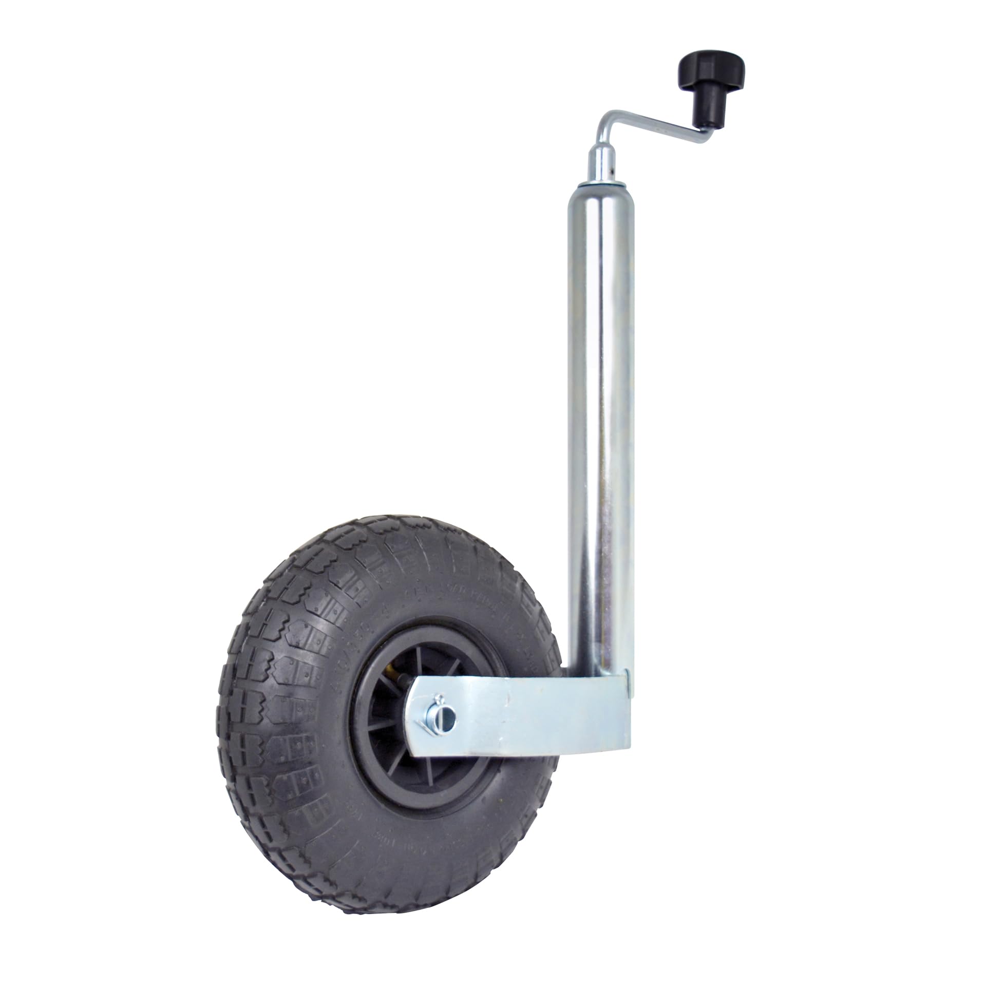 Carpoint Roue Jockey pour Remorque Ø 48mm avec Pneu Gonflable