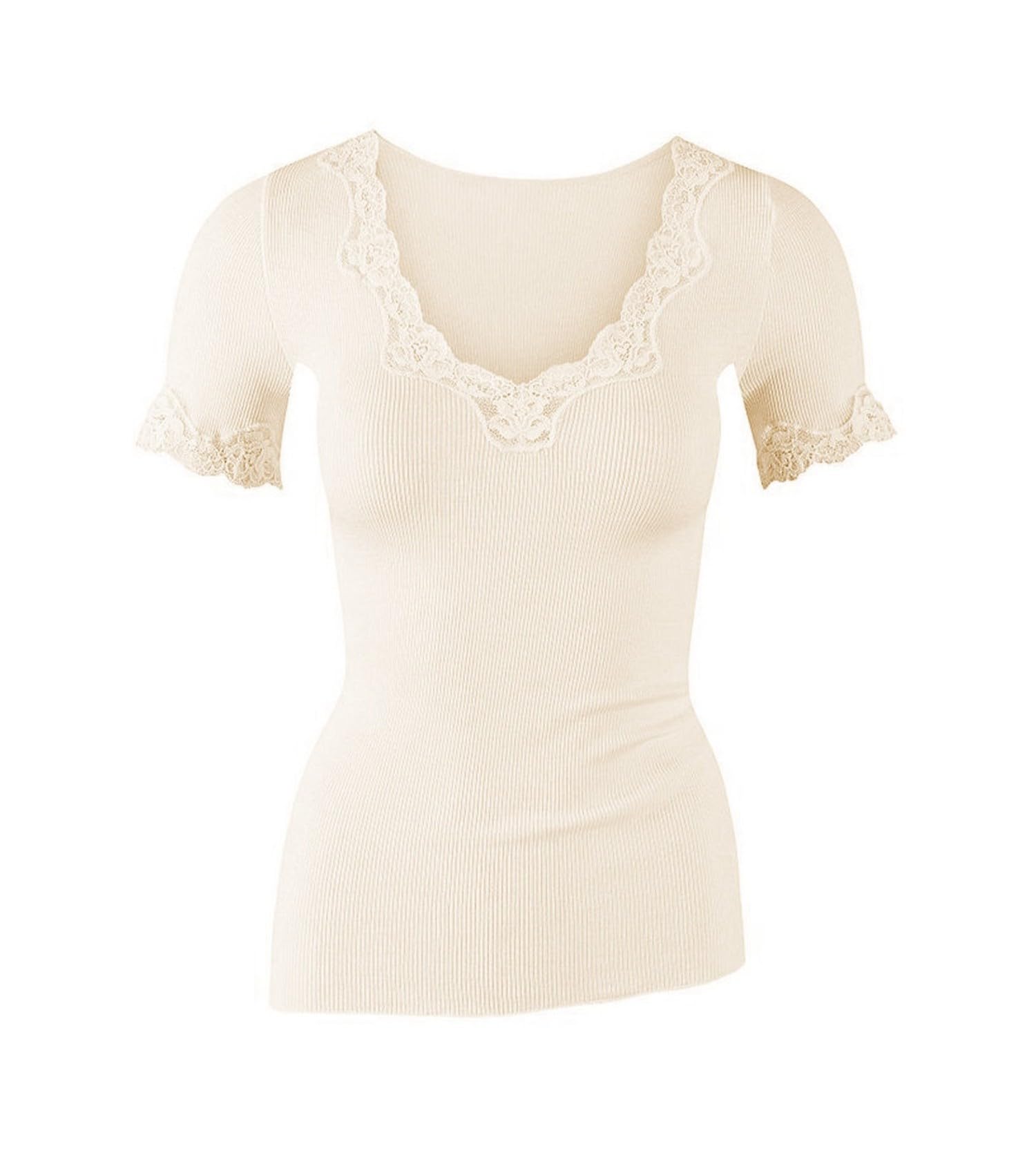 CALIDA Richesse Lace Ladies Underwear, Light Ivory, 36-38
