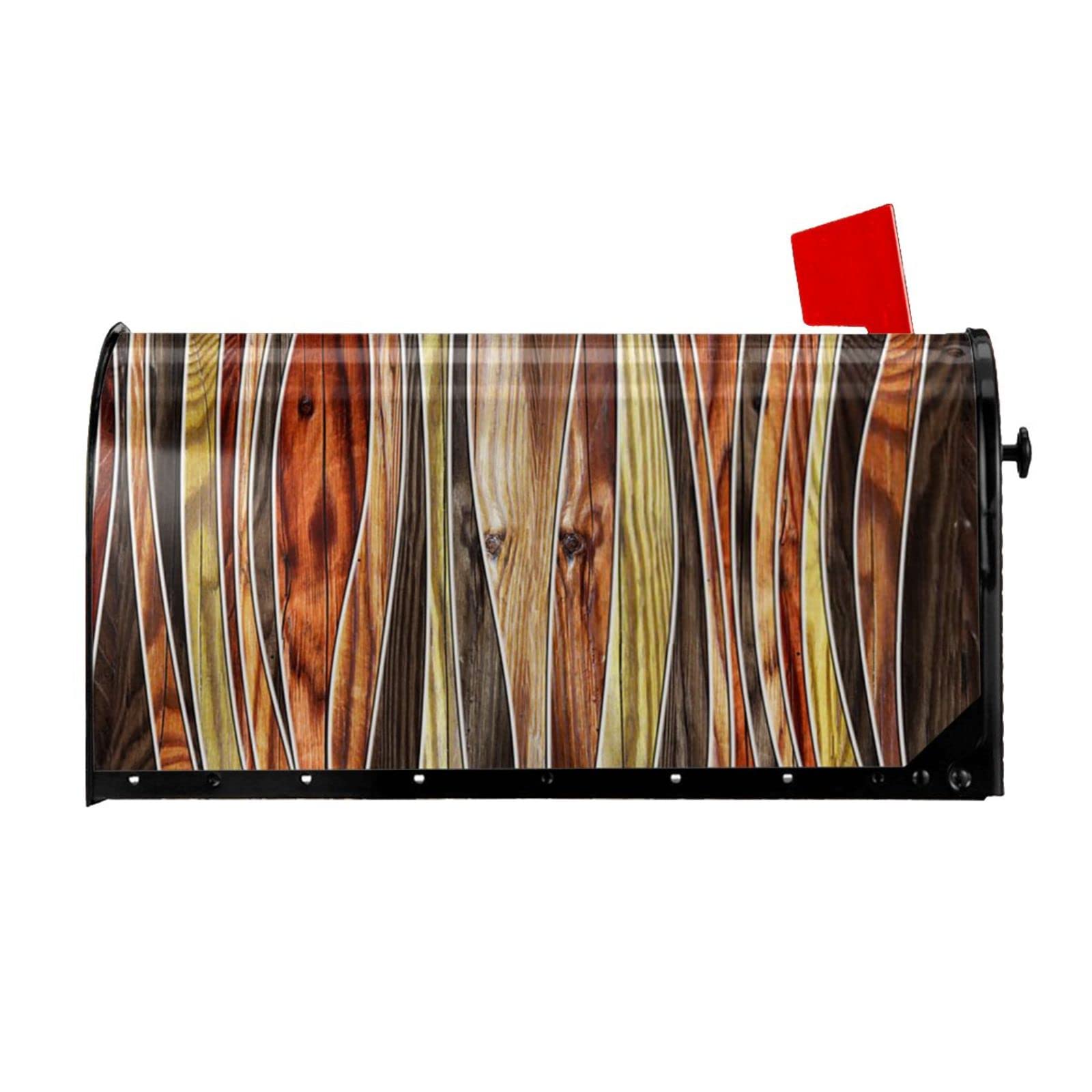 Housse de boîte aux lettres en bois magnétique décorative standard 45x53