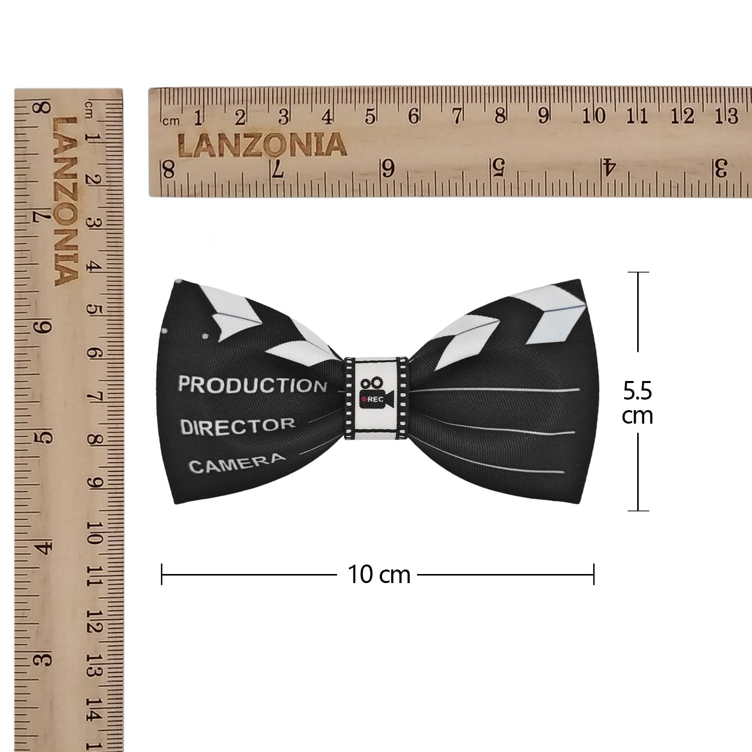 Série Fashion - Nœud Papillon Fantaisie pour Garcon, Nouveauté Humour Designer à Motif de Cinéma Film Humoristique Nœud Papillon