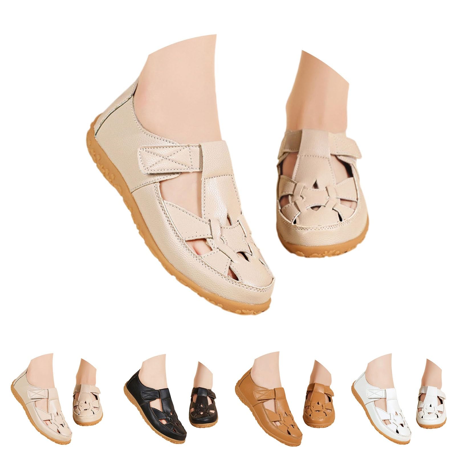 Zapatilla De Caminar Mujer Ligero Cómodo Ortopédico, Zapatillas Mujer Cerradas Ligeras, Pantuflas Ortopédicas De Plataforma, Pantuafla Casual Transpirable, Tanga Exterior Destensada