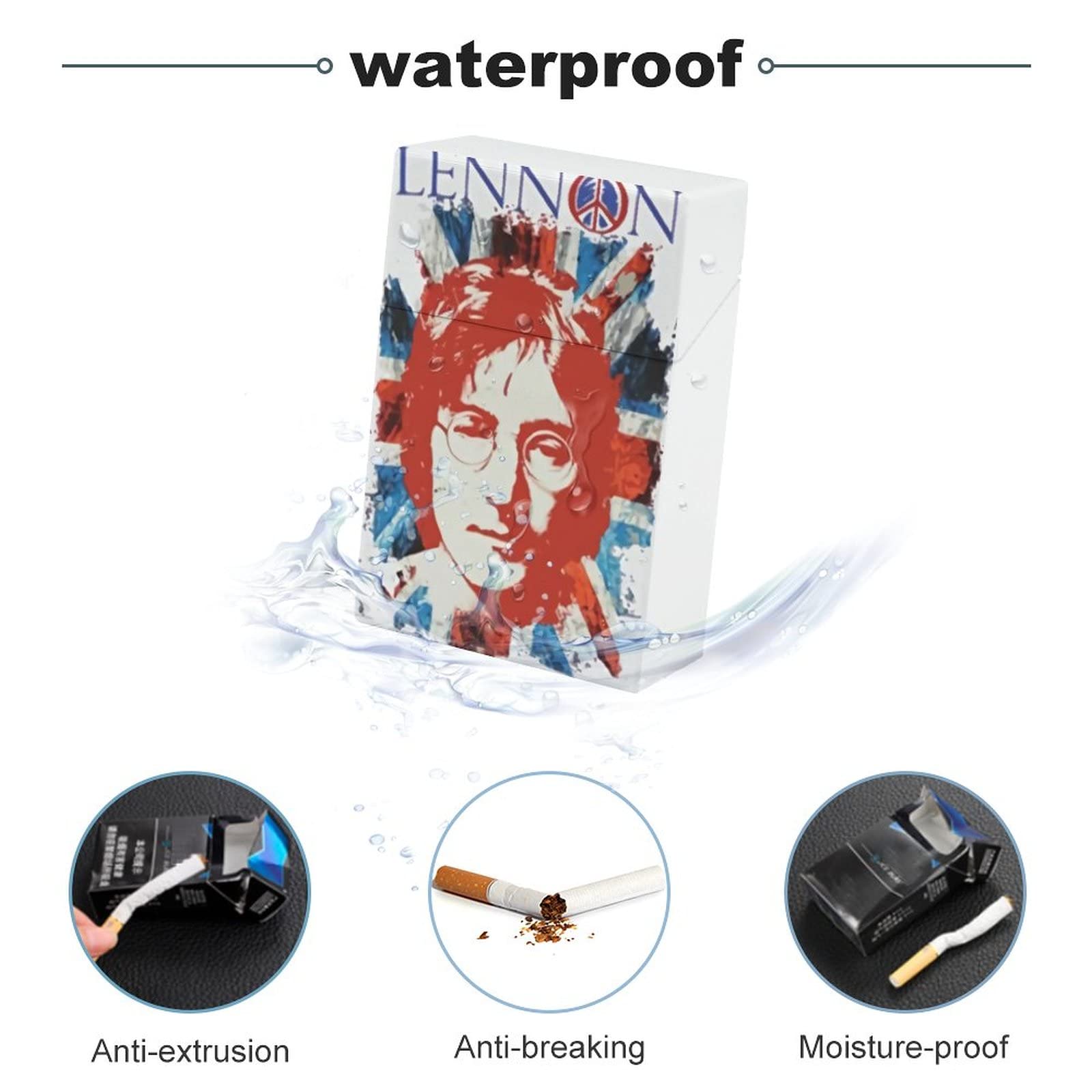 Amazon.co.jp: John Winston Lennon タバコケース シガレットケース