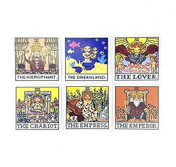 Amazon.co.jp: 8-bit fantasy tarot cards : Toys & Games