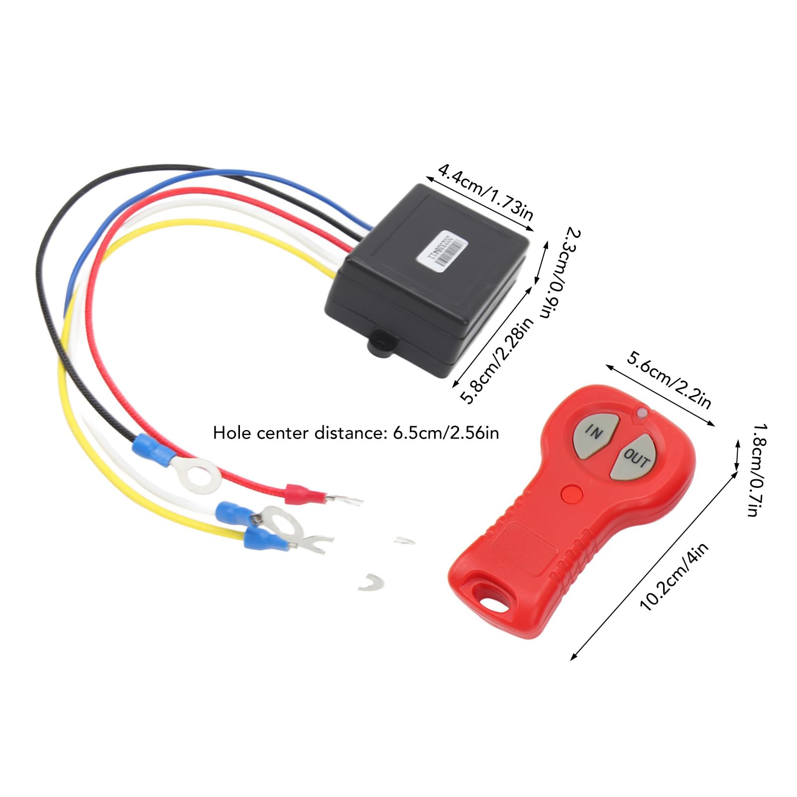 Kit de télécommande sans fil Winch - Réponse rapide - Haute sécurité - Pour camion, SUV, camion et SUV