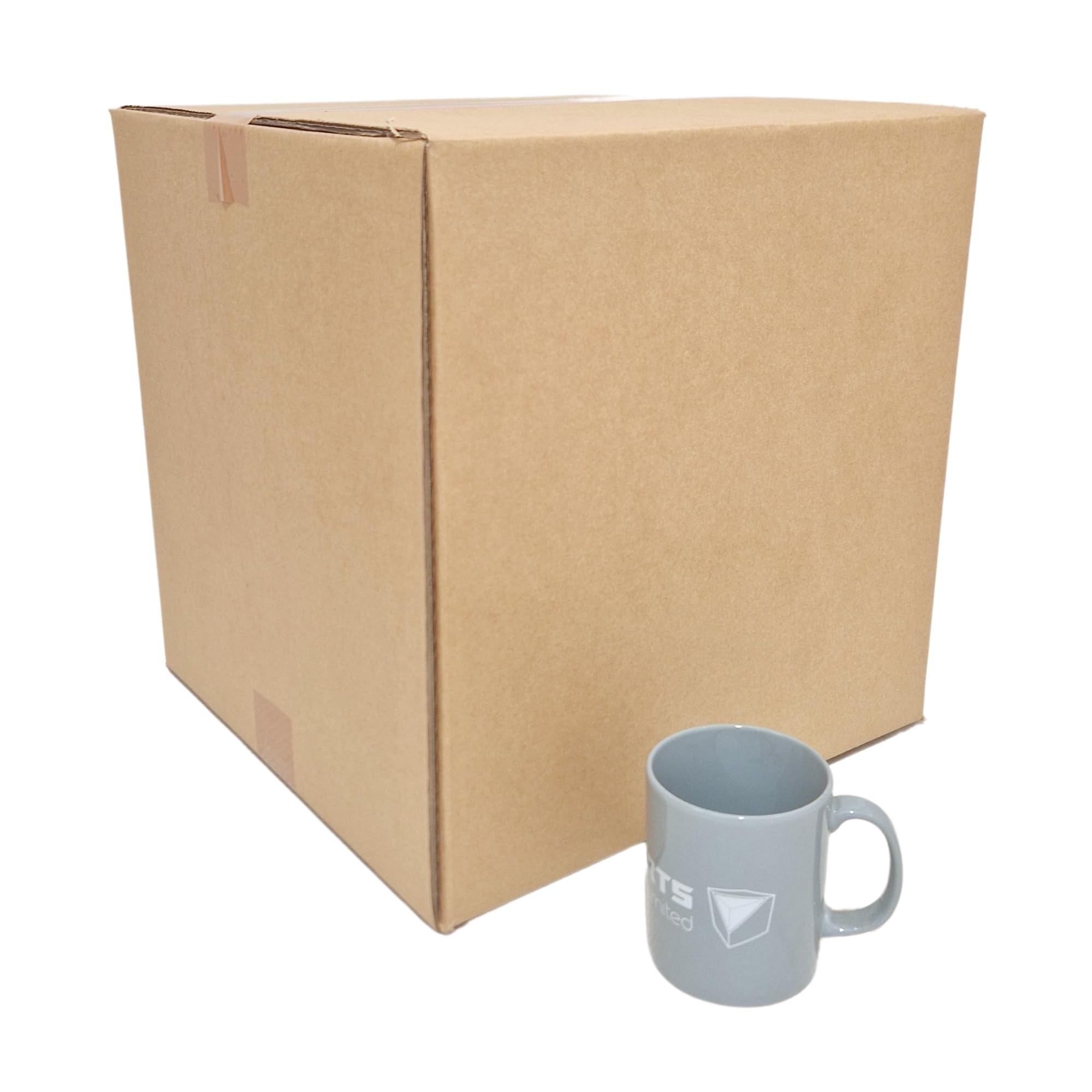 W.E. Roberts Strong Double Wall Cardboard Boxes (Pack of 15) - Boxes for posting, Boxes for moving house, Packing boxes, Postal Shipping Boxes (340mm x 340mm x 340mm (13 x 13 x 13"))