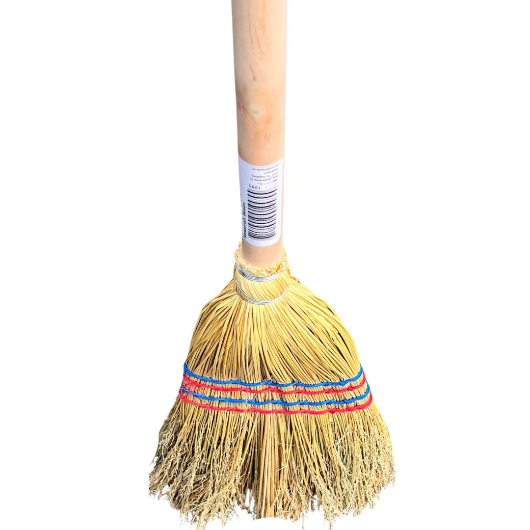 Miotła do miksowania 28 x 8 x 135 cm – bardzo mocna miotła uliczna do użytku na zewnątrz, trwała miotła do ogrodu, na podjazd i taras – zamów teraz i wyczyść natychmiast – miotła