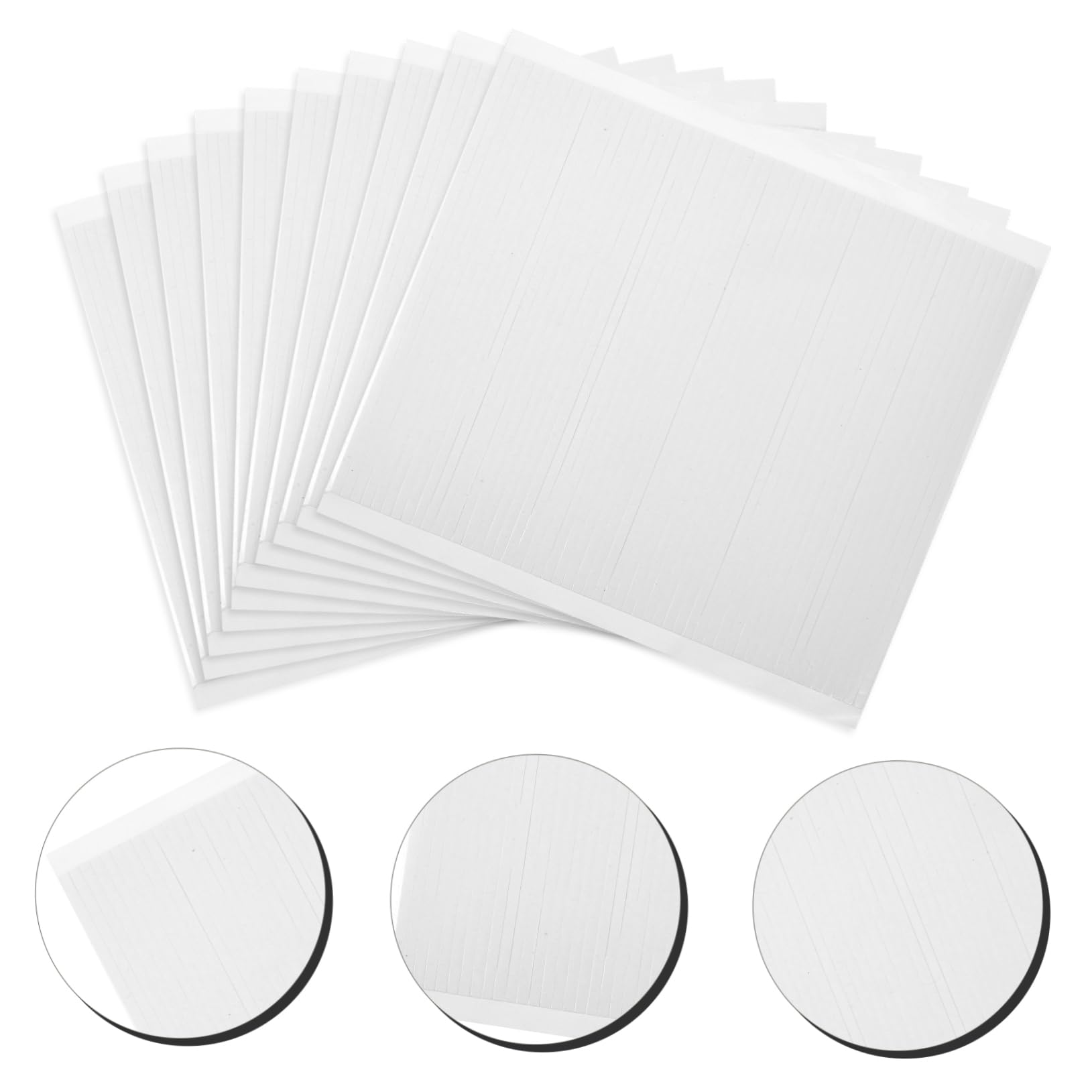 SHINEOFI 10 Hojas Cinta de Doble Cara de Espuma Láminas de Cinta Adhesiva para Scrapbooking y Manualidades de Montaje