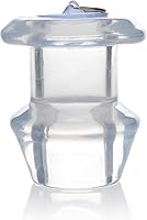 Vista 7 de Master Series Ass Bung Dilatador anal hueco transparente de 3.5 pulgadas, grande