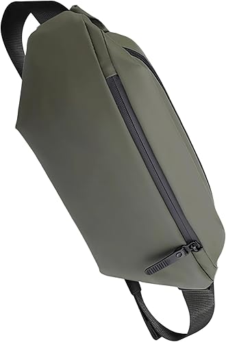 Vista 11 de Riñonera para hombres y mujeres Riñonera ajustable (cinturón de 28 a 63 pulgadas) – Bolsa grande impermeable para senderismo, correr, viajes, Azul