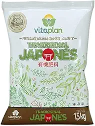 Adubo Fertilizante Tipo Bokashi Tradicional Japonês 1,5kg Saco Para Planta e Horta Orgânico Vitaplan - Nutriplan