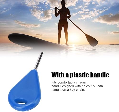 Miniatura 3 de Alomejor Juego de 6 piezas de aleta de aleta universal para tabla de surf, aleta hexagonal, para tabla de surf, kit de repuesto para llave de