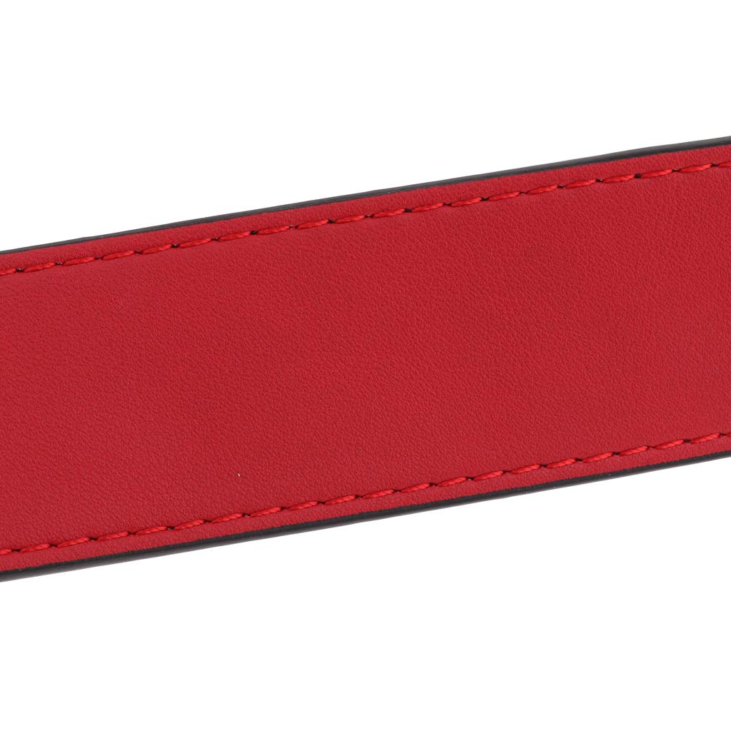 MERISHOPP Detachable Pu Leather Handbag Strap Replacement Crossbody Bag Belt Red| Clothing, Shoes & Accessories|Womens Handbags & Bags|Handbag Accessories 2