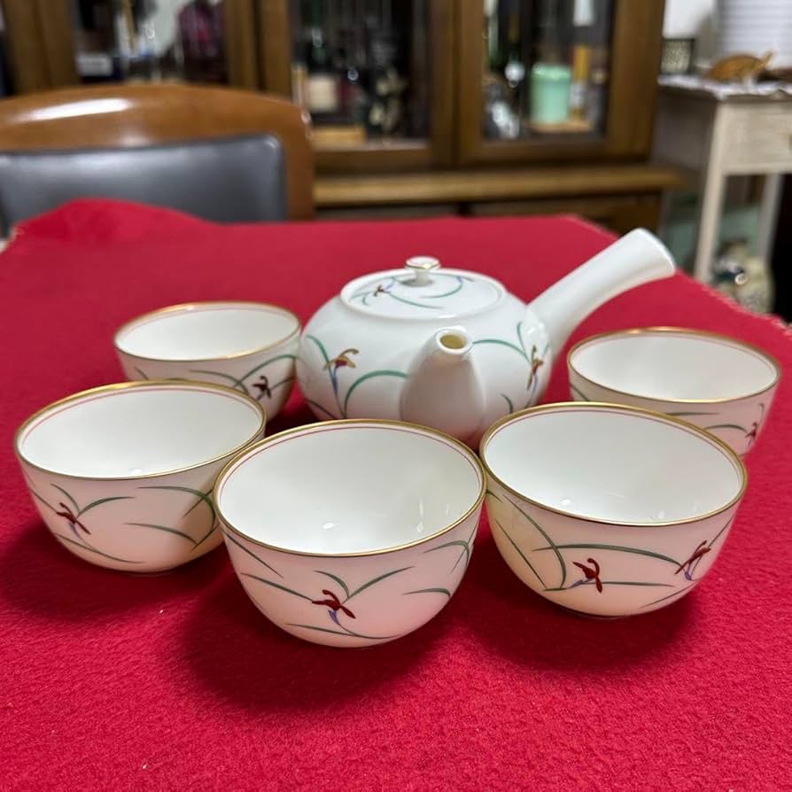 香蘭社 - 香蘭社　急須　茶器セット（リンドフィールド） Amazon.co.jp: 品香蘭社急須 湯呑みセット リンドフィールド