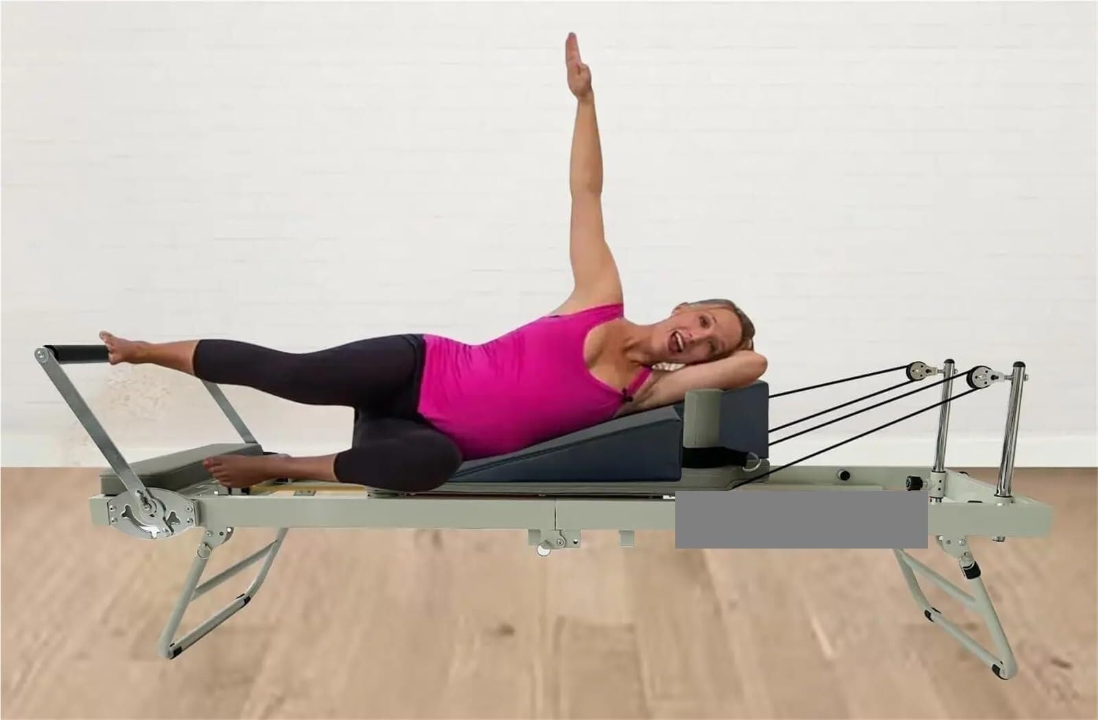 Bloque Yoga Cuña Tapizada for Pilates | Ideal for Uso Doméstico Y En Estudio, Material Suave, Multifuncional for Ejercicios De Suelo