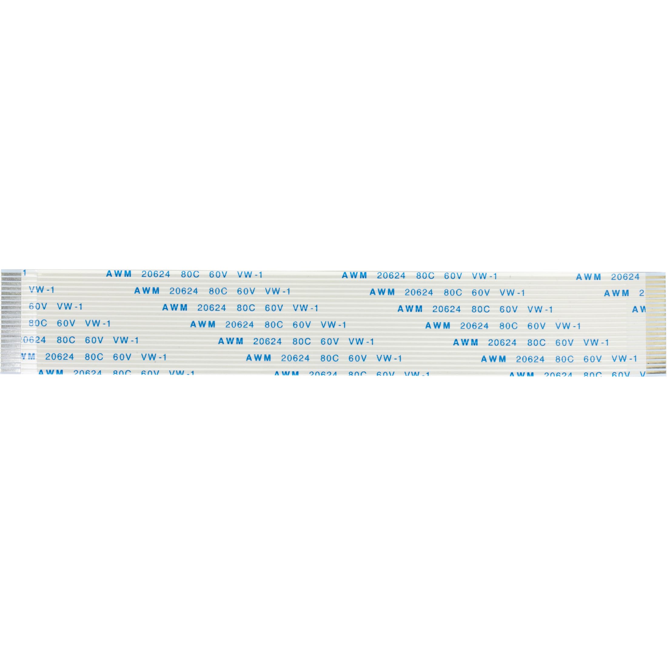 whiteeeen 2pcs Flexible Ribbon Cable 21 Pins Replacement for Sega Saturn CD Drive