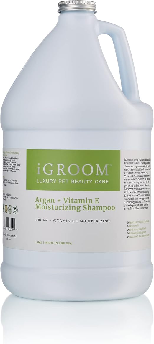 iGroom Argan+Vitamin E Dog Shampoo, Groom Like a