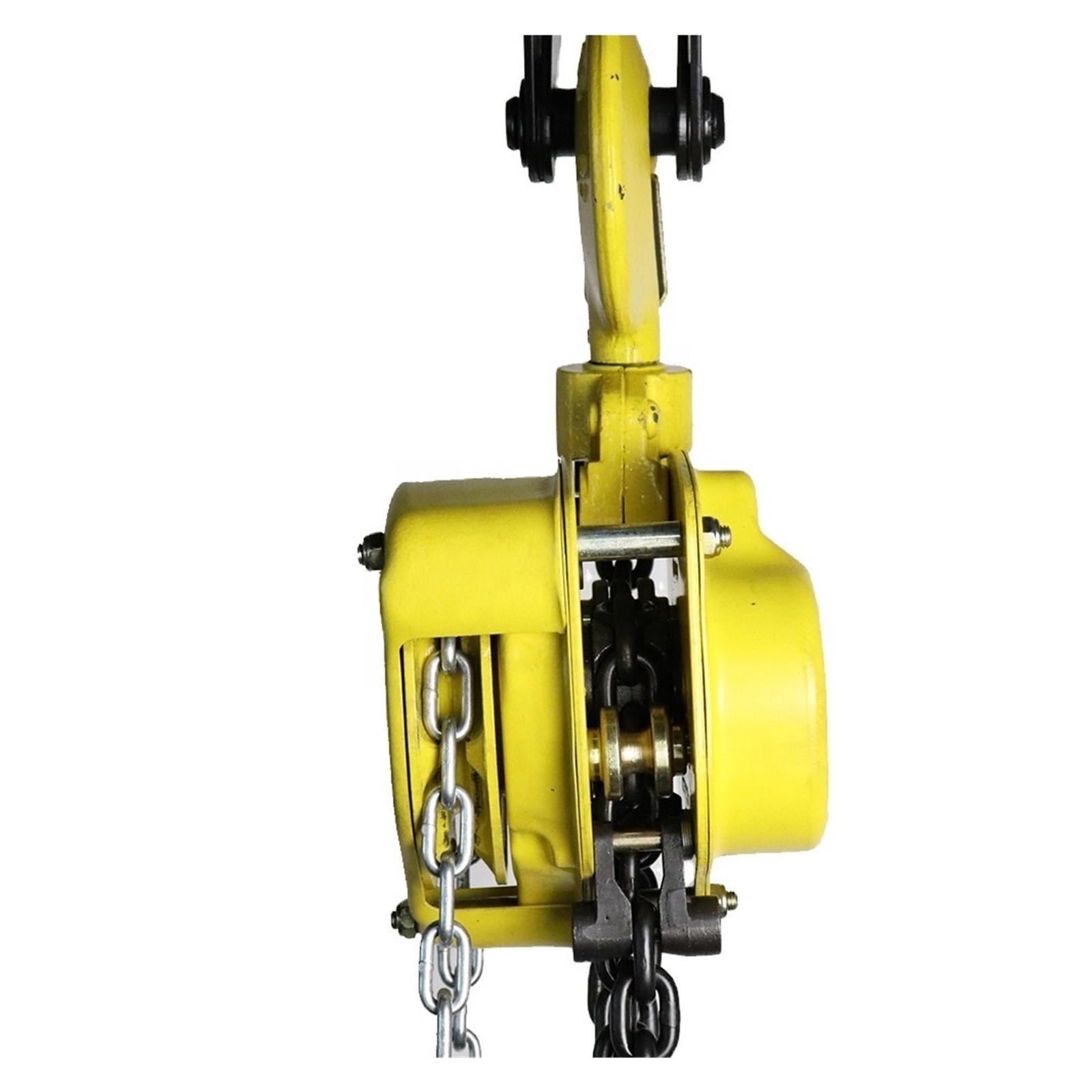 Paranco Elettrico, Gru di sollevamento, mini paranco a catena manuale da 1 tonnellata in acciaio legato G80 a cricchetto con gancio for auto, miglioramento domestico